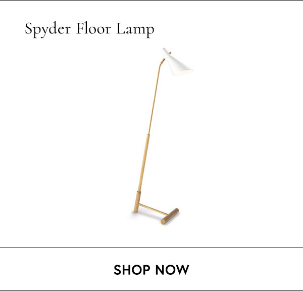 spyder floor lamp