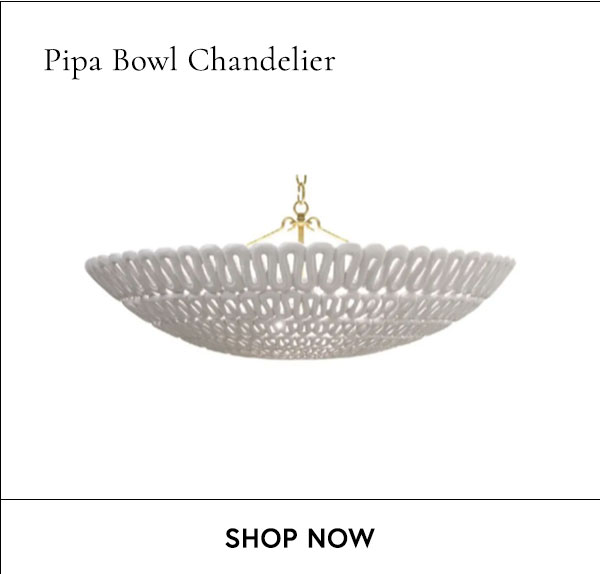 pipa bowl chandelier